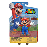 Super Mario Figura Mario Mapache Jakks Pacific 42938