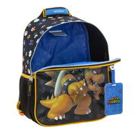 Mochila Chica Preescolar Kinder Chenson Bowser Mario Bros Woat MB70716-3