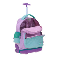 Mochila Chenson Con Ruedas Y Luces Led Disney Princesas Ariel Escolar Primaria PR70467-T Luriel