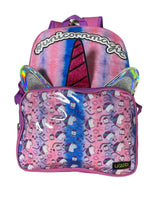 Mochila Grande Escolar Primaria Liquid Unicornio Ruz 160035