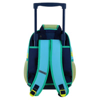 Mochila Con Ruedas Chica Chenson Preescolar Kinder Monster Ar Work Inc Aufter MW65977-9