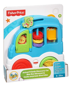 Juguete Para Bebé Fisher-price Auto Actividades De Animales CMV93 Mattel