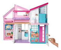 Barbie Casa Malibu De Muñecas De Dos Pisos Mattel Fxg57 Color Rosa

