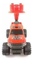 CYC Camioneta Friccion Rescate Con Escalera Telescopica Juguete De Importacion B1032347
