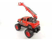 CYC Camioneta Friccion Rescate Con Escalera Telescopica Juguete De Importacion B1032347

