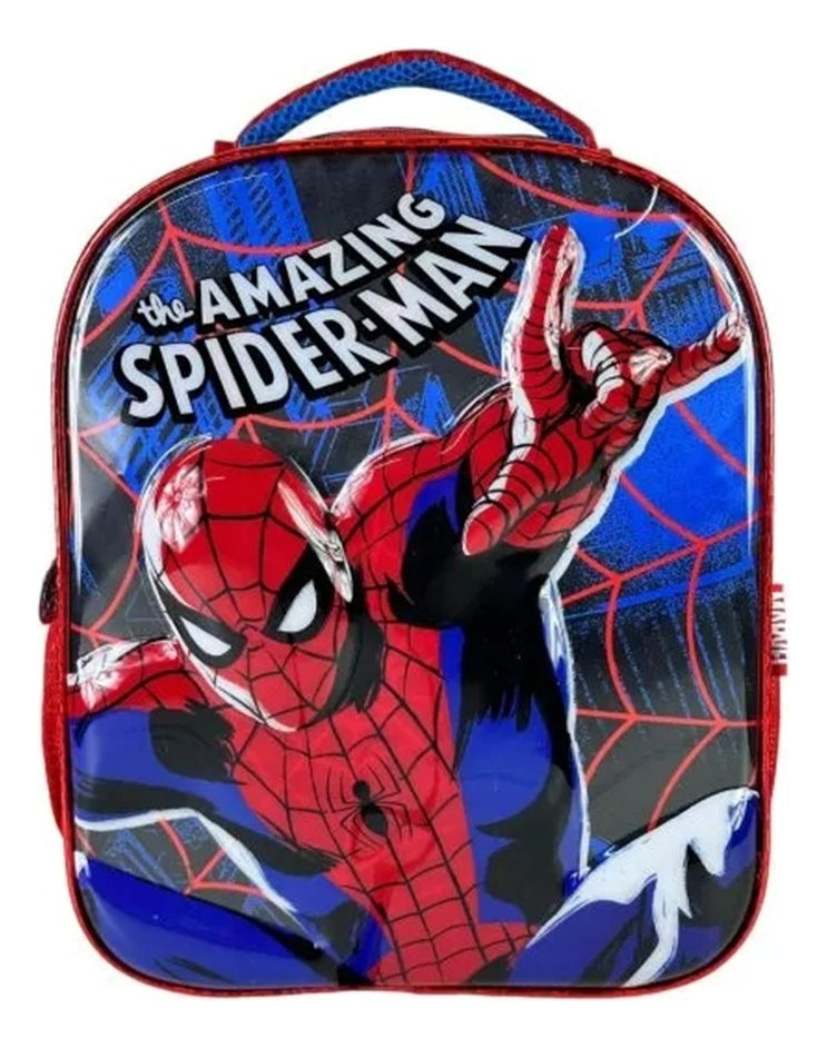 Mochila Pequeña Preescolar Ruz Marvel Spiderman Hombre Araña 174584 Coleccion Fled