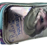 Lapicera Escolar Doble Cierre Ruz Disney Frozen 174583 Snow Color Rosa