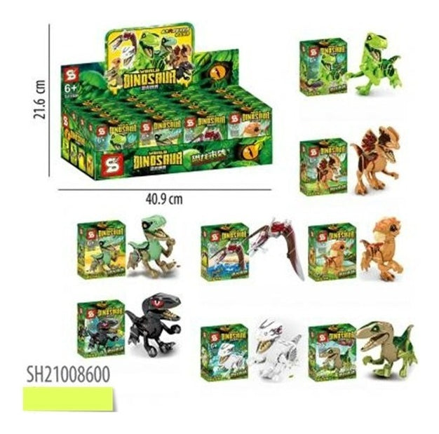 CYC Bloques Para Armar Dinosaurio Rex Juguete SH21008600