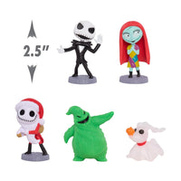 Just Play Conjunto de Figuras coleccionables de Pesadilla Antes de Navidad de Tim Burton de Disney
