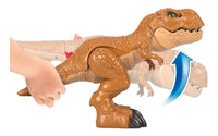 Imaginext Jurassic World T rex Acción De Combate Mattel HFC04
