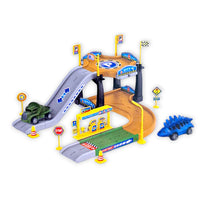 CYC Autopista Estacionamiento Dinosaurio Juguete de Importacion SH19124060
