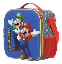 Cargar imagen en el visor de la galería, Set Chenson Mochila Lonchera Lapicera Para Niño Escolar Primaria Mario Bros Armin Mb65967
