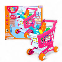 CYC  Kits de Supermercado Infantil Frutas y Carrito Juguete de Importación HP1201970

