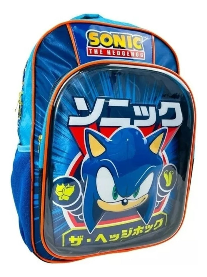 Mochila Escolar Grande Primaria Ruz Sonic 174816 Hegoh Coleccion