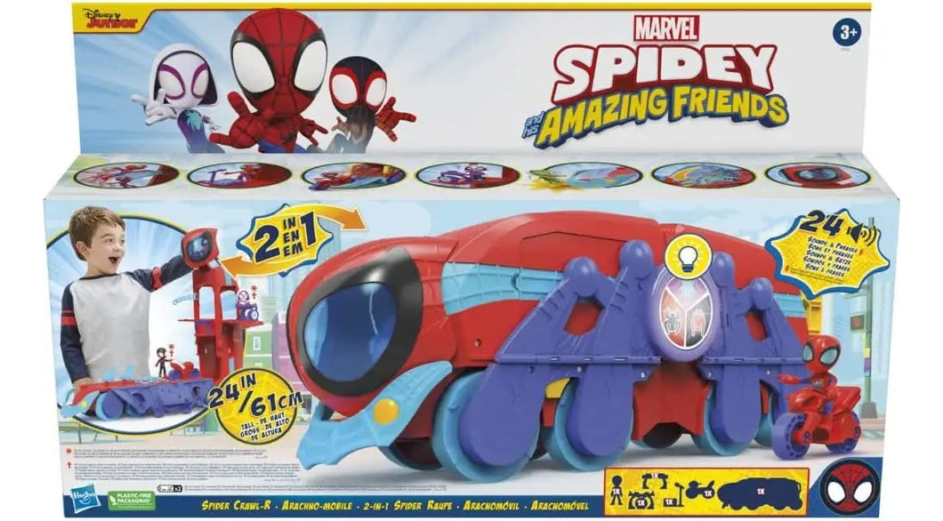 Marvel Spidey Aracno movil Spiderman Hasbro F3721