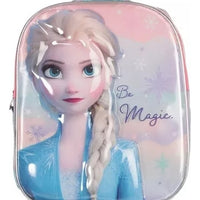 Mochila Pequeña Preescolar Ruz Disney Princesas Frozen Elsa 170542 Coleccion Flake Color Rosa