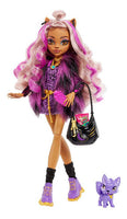 Clawdeen Wolf Monster High Muñeca Mascota HHK52 Mattel
