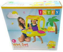 Cargar imagen en el visor de la galería, Inflable Salvavidas Flotador Intex 81cmx66cm Andadera Bebe
