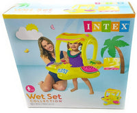 Inflable Salvavidas Flotador Intex 81cmx66cm Andadera Bebe
