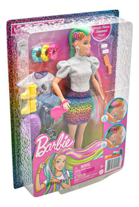 Barbie Leopardo Rainbow Peinados Mágicos GRN81 Mattel