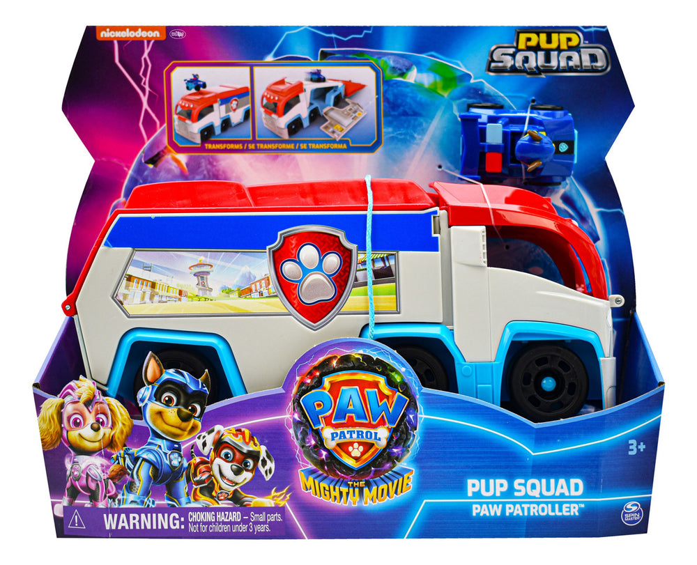 Paw Patrol Mighty Movie Pup Squad Paw Patroller Spin Master