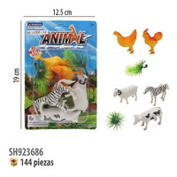 1 Paquetes Animal De Granja Maqueta Juguete De Importacion SH923686