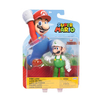 Super Mario Figura Luigi De Fuego Jakks Pacific 42452

