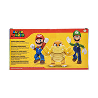 Super Mario Set 3 Figuras Mario Bum Bum Luigi Jakks Pacific
