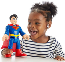 Cargar imagen en el visor de la galería, Juguete Imaginext Dc Super Friends Figura XL Superman Mattel GPT41
