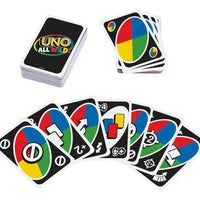 Juego De Cartas Uno All Wild HHL33 Mattel Games Full
