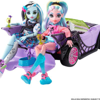 Coche De Juguete Monster High Ghoul Mobile Con Mascota