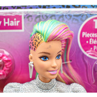 Barbie Leopardo Rainbow Peinados Mágicos GRN81 Mattel