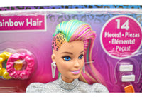 Barbie Leopardo Rainbow Peinados Mágicos GRN81 Mattel
