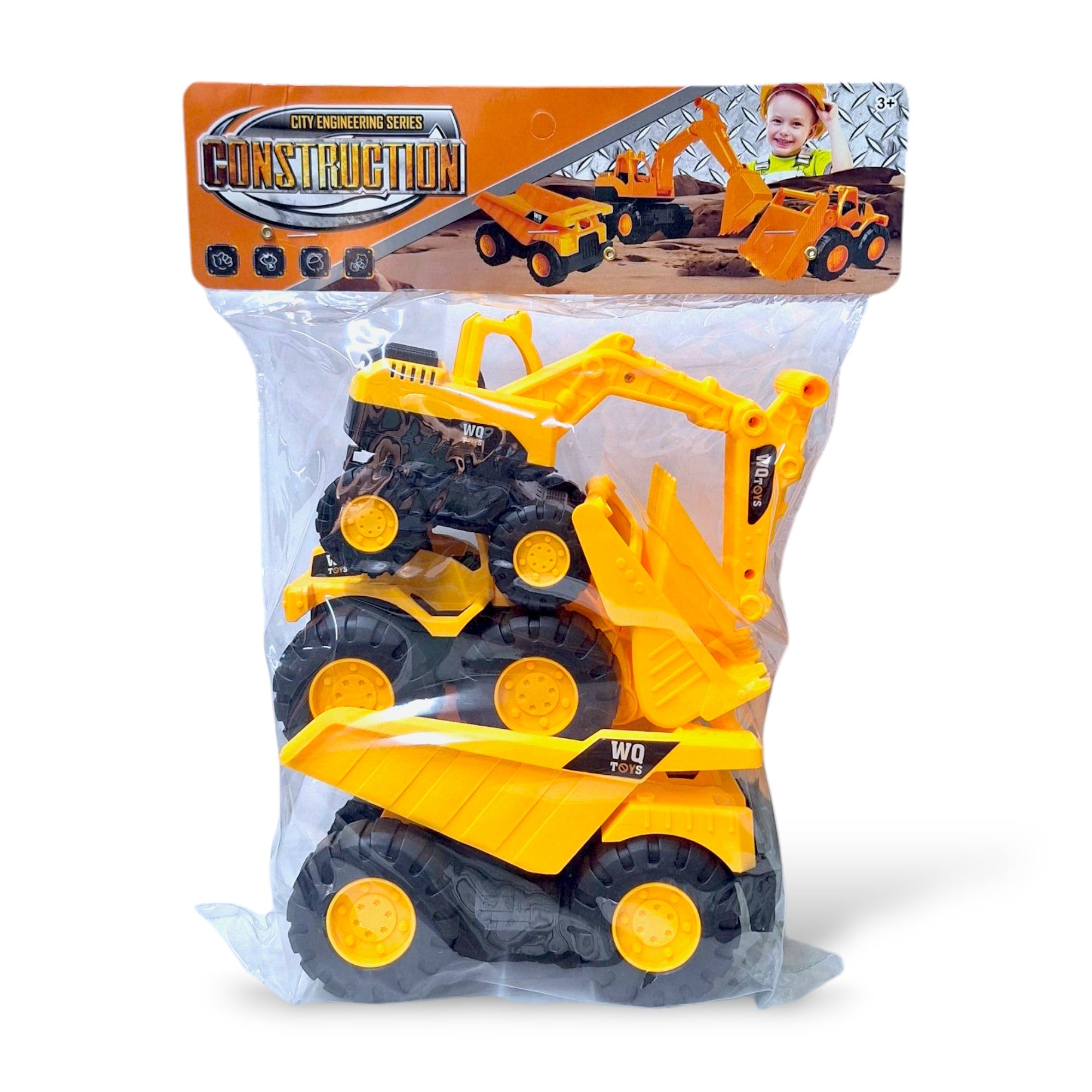 Tractor amarillo juguete discount