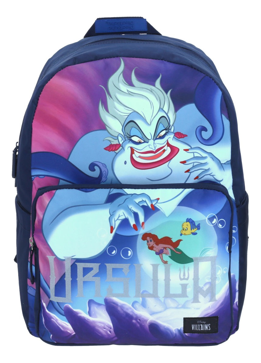 Mochila Escolar Grande Chenson Disney Villanas Sirenita Ursula Vi65798-9 Vis