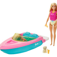 Set De Juego Barbie Estate Lancha Incluye Muñeca GRG30 Mattel