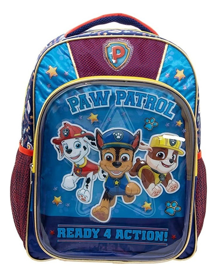 Mochila Escolar Grande Primaria Ruz Niño Paw Patrol 174589 Coleccion Relmo