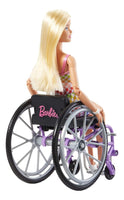 Barbie Fashionista Muñeca Silla De Ruedas HJT13 Mattel
