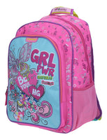 Mochila Grande Chenson Primaria Happy Girl Porta Tablet Mariposa Coleccion Awata Hg64704-p Color Rosa
