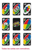 Juego De Cartas Uno All Wild HHL33 Mattel Games Full
