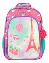 Cargar imagen en el visor de la galería, Mochila Grande Escolar Chenson Happy Girl Paris Hg65877-p
