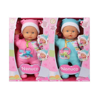 Nenuco Lloron 2 Funciones Gorro De Rayas Rosa o Azul
