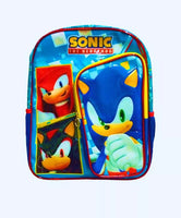 Mochila Escolar Grande Primaria Ruz Sonic 174846 Coleccion Square Color Azul
