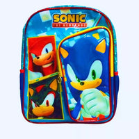 Mochila Escolar Grande Primaria Ruz Sonic 174846 Coleccion Square Color Azul