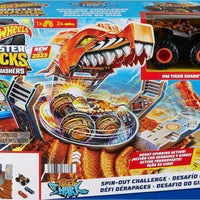 Hot Wheels Monster Trucks Arena Smashers Desafio de Giro o salto HNB92 Mattel