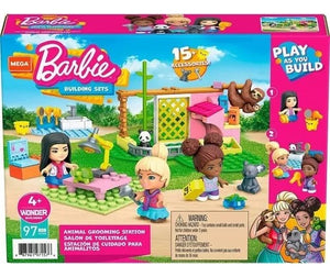 Barbie Estacion De Cuidado Para Animalitos Mega Construx Mattel