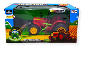1 Tractor Agricola Friccion Granja Juguete Mayoreo Bolo Full
