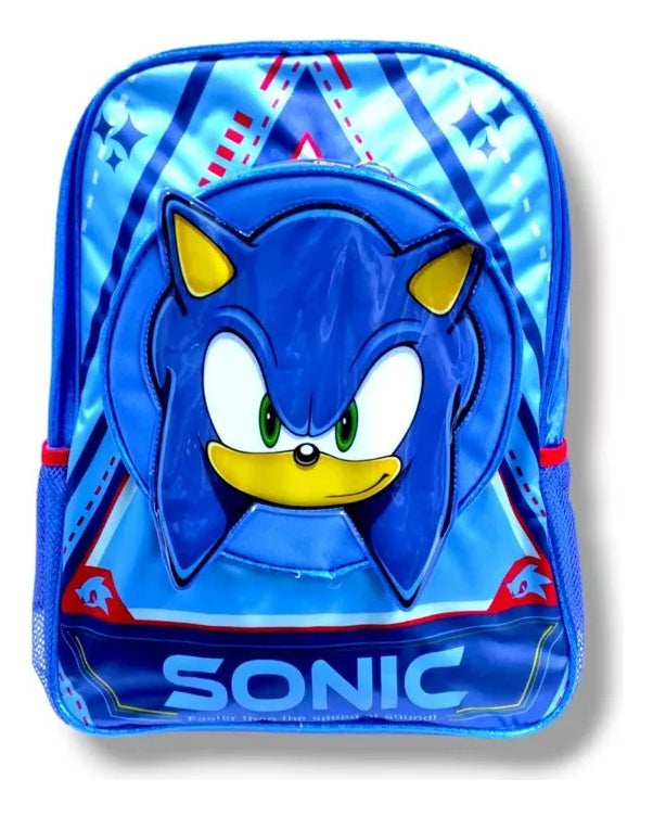 Mochila Escolar Grande Primaria Ruz Sonic Niño 174850