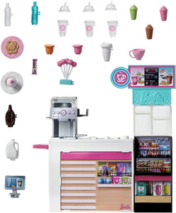 Barbie Cafetería Muñeca Para Niñas GMW03