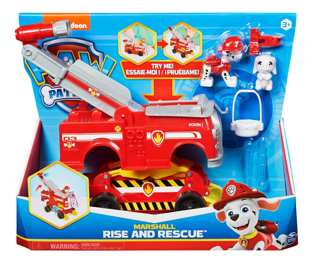 Paw Patrol Marshall Vehiculo Transformable Spin Master 6062104